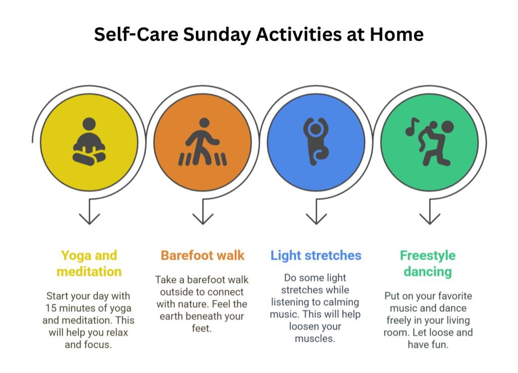 Self-Care Sunday Activities at Home